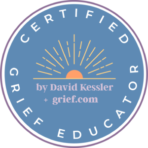 certificate of grief educator training